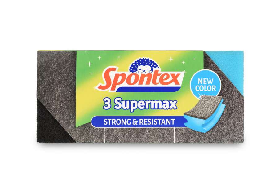Houbičky na nádobí Spontex - tvarované, 3 ks