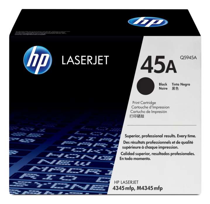 Toner HP Q5945A, č. 45A - černý