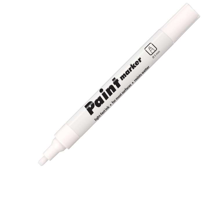 Lakový popisovač Centropen 9100 - bílý