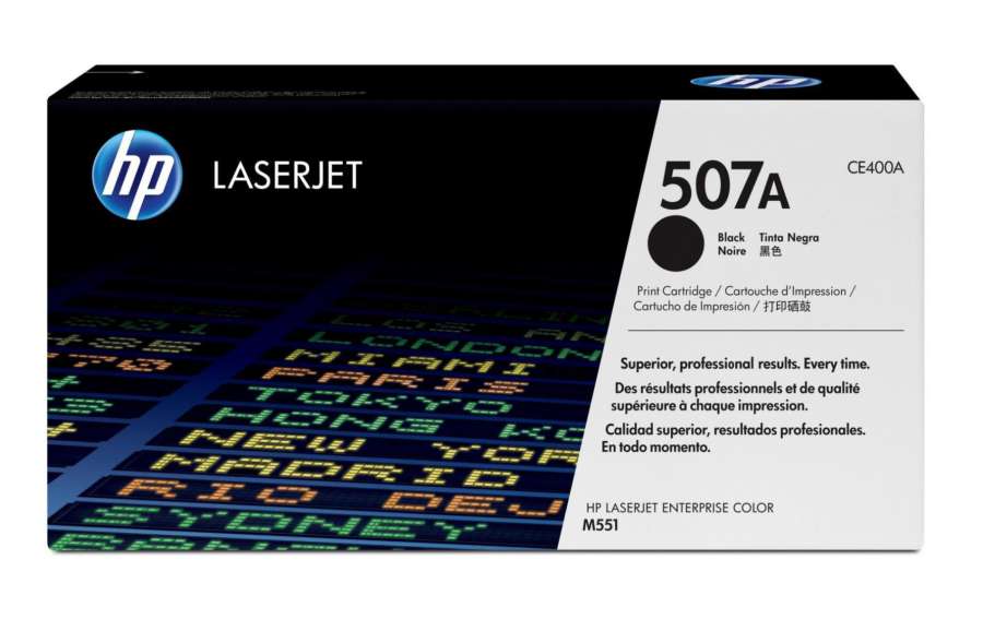 Toner HP CE400A, č. 507A - černý
