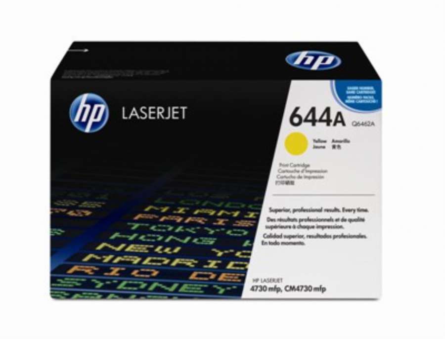 Toner HP Q6462A, č. 644A - žlutý
