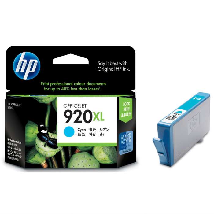 Cartridge HP CD972AE, č. 920XL - azurový