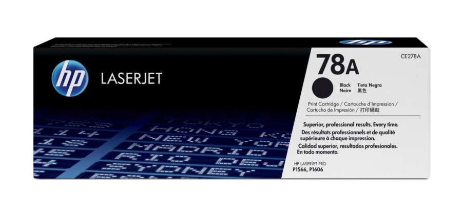 Toner HP CE278A, č. 78A - černý