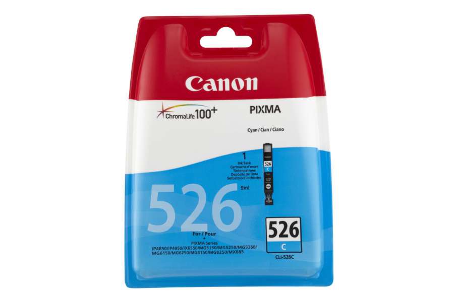 Cartridge Canon CLI-526C - azurový