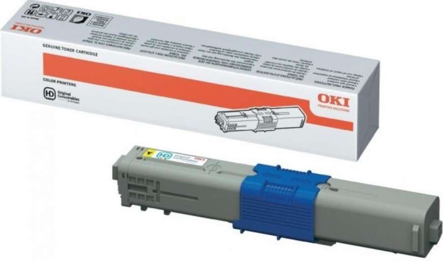 Toner OKI 44469722 - žlutý