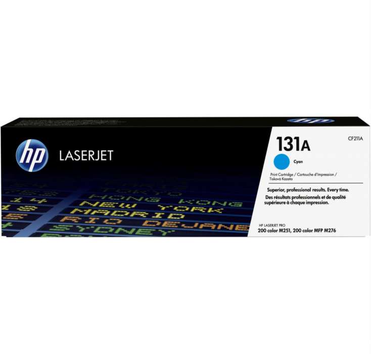 Toner HP CF211A, č. 131A - azurový