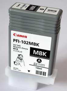 Cartridge Canon PFI-102MB - matná černá