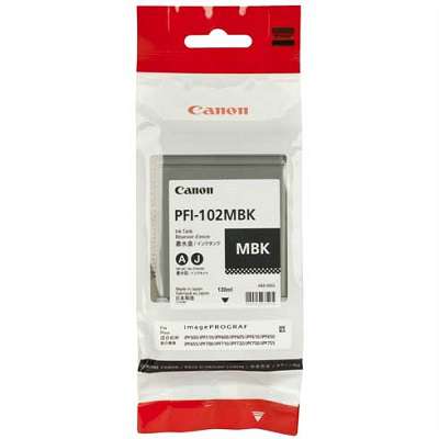 Cartridge Canon PFI102Bk - černá