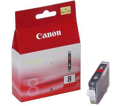 Cartridge Canon CLI-8R - červená