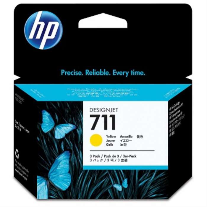 Cartridge HP CZ136A, č. 711 - žlutá