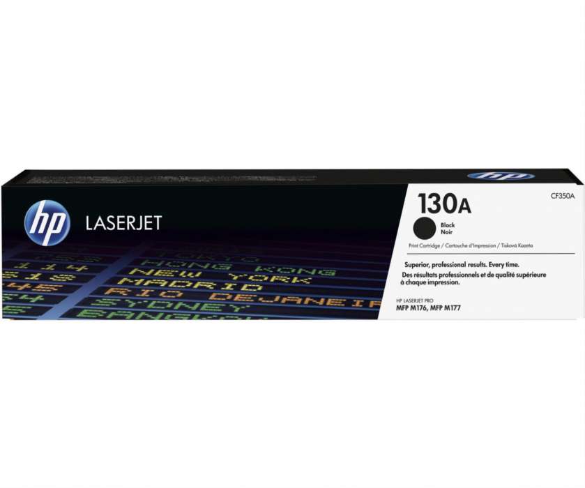 Toner HP CF350A, č. 130A - černý