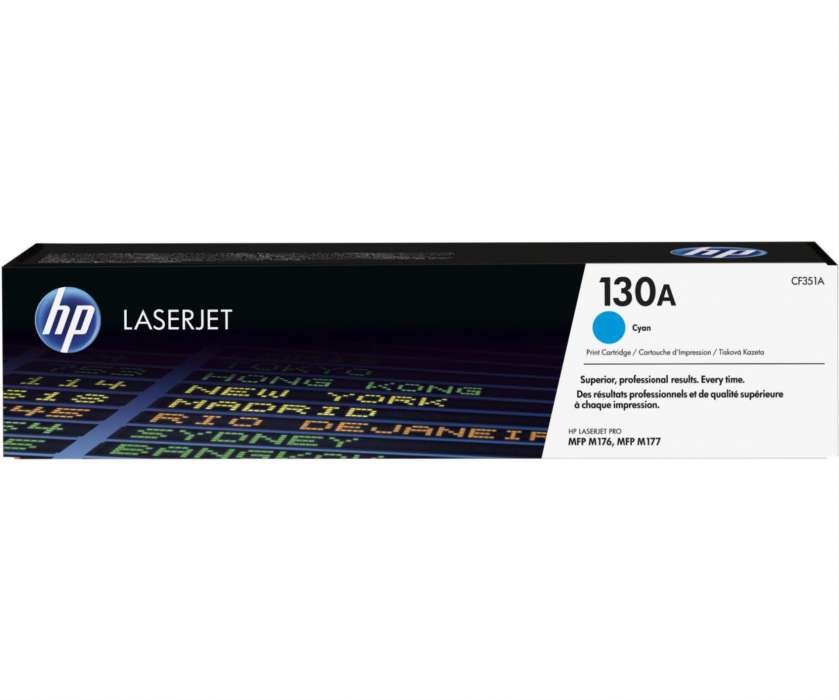 Toner HP CF351A, č. 130A - azurový