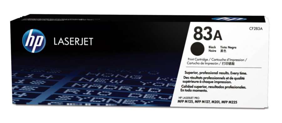 Toner HP CF283A, č. 83A - černý