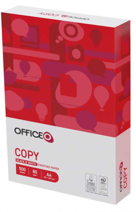 Kancelářský papír OFFICEO Copy A4 - 80 g/m2, CIE 153, 500 listů