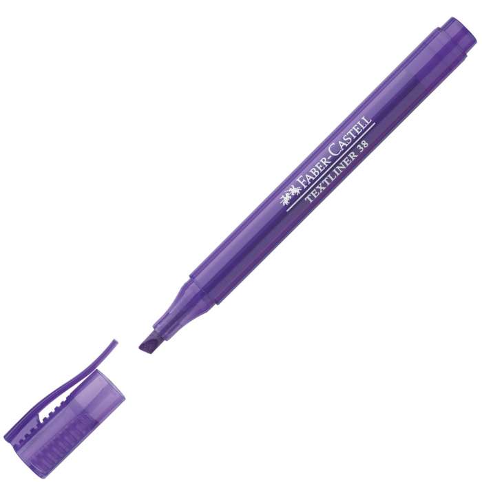 Zvýrazňovač Faber-Castell Textliner 38 - fialový