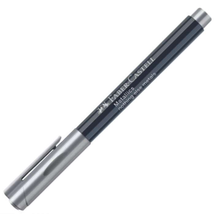 Fix Faber-Castell, metalicky stříbrný