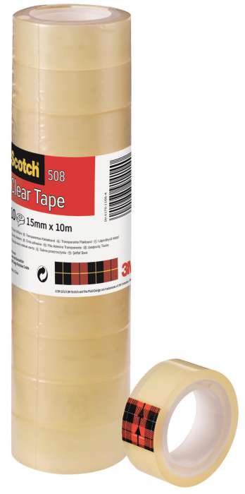 Lepicí páska Scotch - 15 mm × 10 m, 10 ks