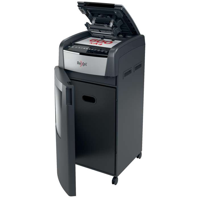 Automatická skartovačka Rexel Auto+ Optimum 600X - P4, řez na částice