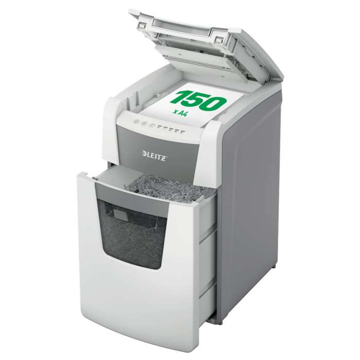 Automatická skartovačka Leitz IQ AutoFeed 150 - P4, řez na částice 4 x