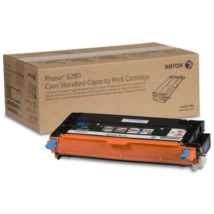 Toner Xerox 106R01388 - azurový
