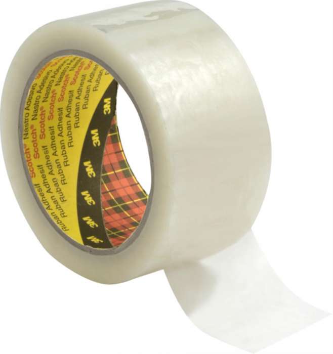 Balicí páska Scotch - pevná, čirá, 50 mm x 66 m, 1 ks