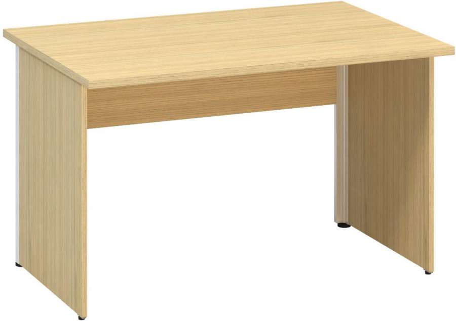 Psací stůl Alfa 100 - 120 x 80 cm, dub Vicenza