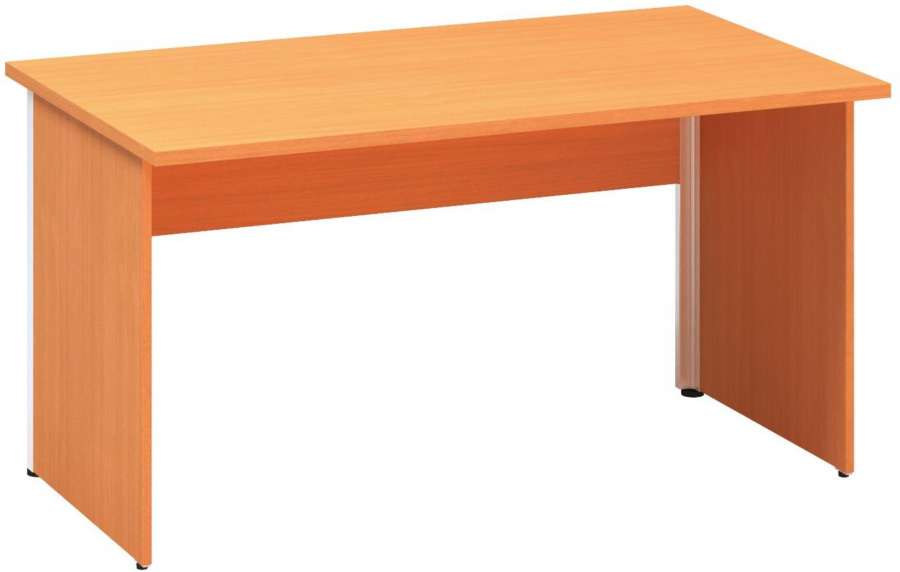 Psací stůl Alfa 100 - 140 x 80 cm, buk Bavaria