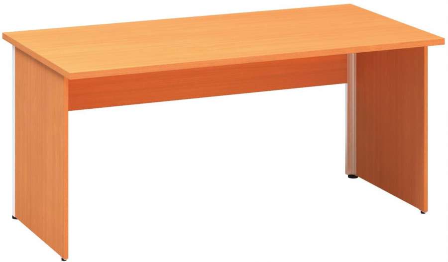 Psací stůl Alfa 100 - 160 cm, buk Bavaria