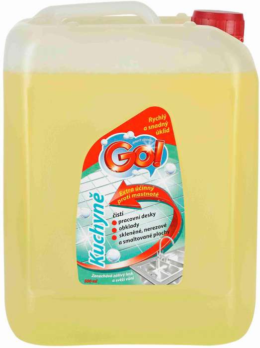Čisticí prostředek na kuchyně GO! - 5 l