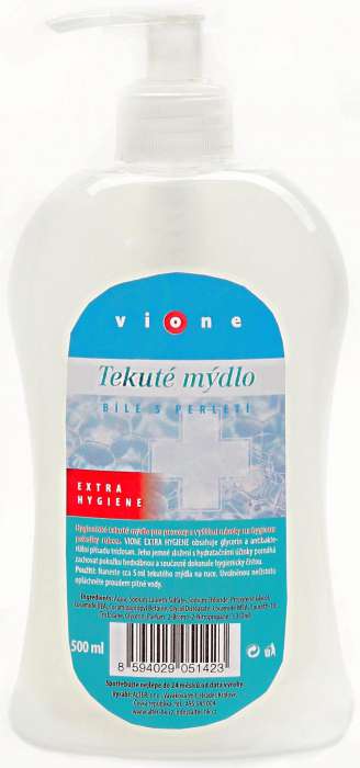 Tekuté mýdlo Vione - s antibakteriální přísadou, 500 ml