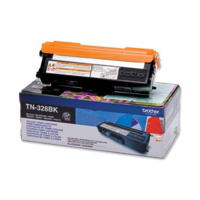 Toner Brother TN-328Bk, černý (6 000 str.)
