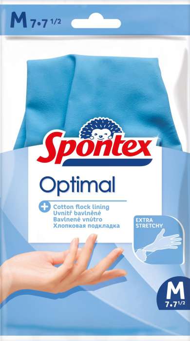 Gumové rukavice Spontex - M, 2 ks