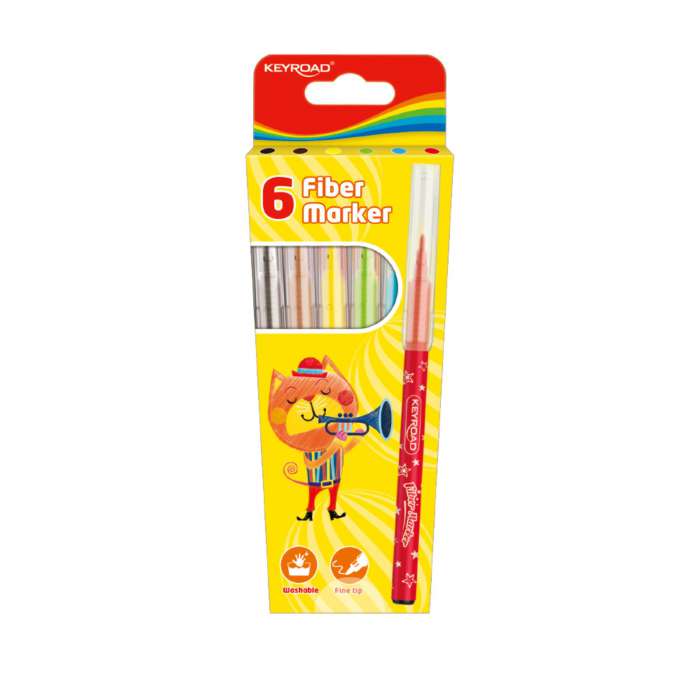 Fixy KEYROAD - sada 6 barev