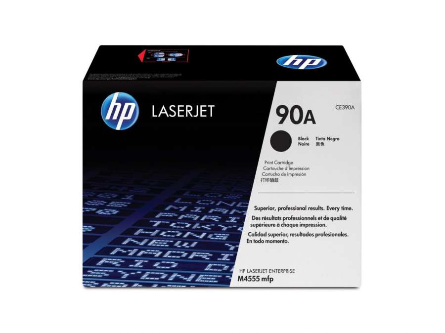 Toner HP CE390A, č. 90A - černý