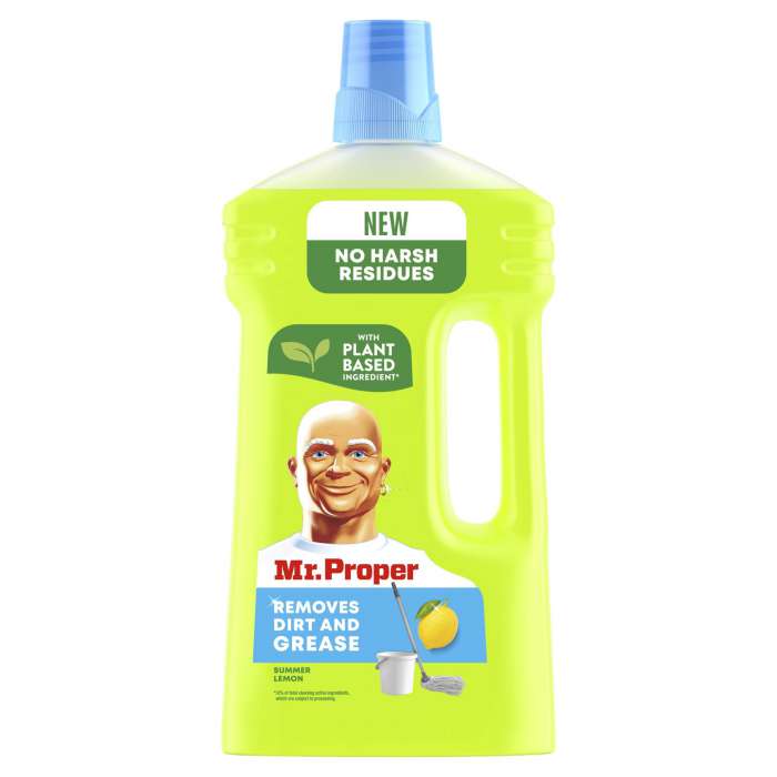Čisticí prostředek na podlahy Mr.Proper - Lemon, 1 l