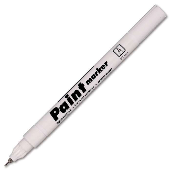 Lakový popisovač Centropen 9211 - bílý