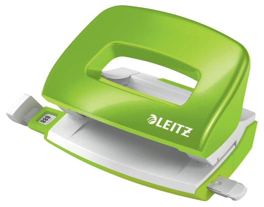 Děrovačka Leitz NeXXt 5060 mini - 10 listů, zelená