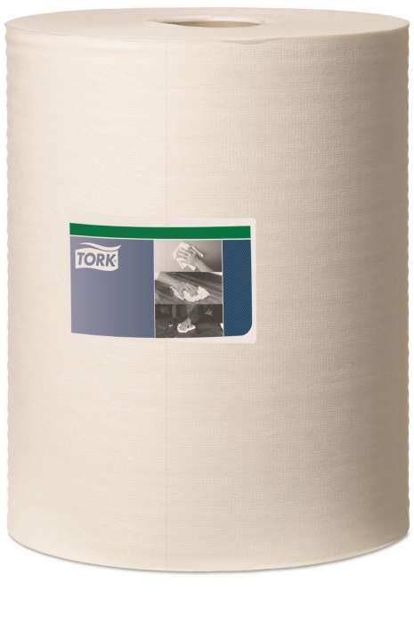 Textilní utěrky v roli Tork - W1/W2/W3, bílé