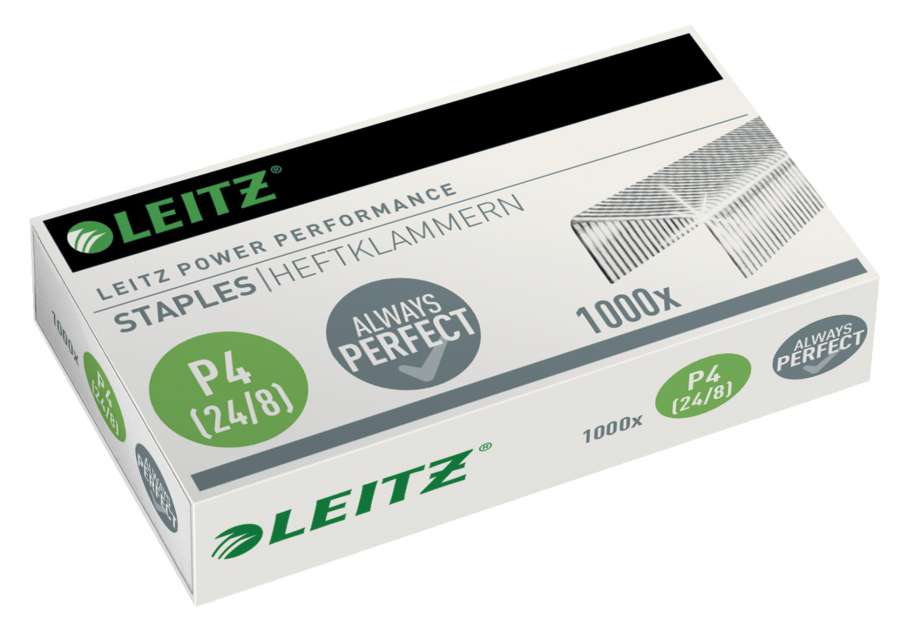 Drátky do sešívačky Leitz - 24/8, 1000 ks