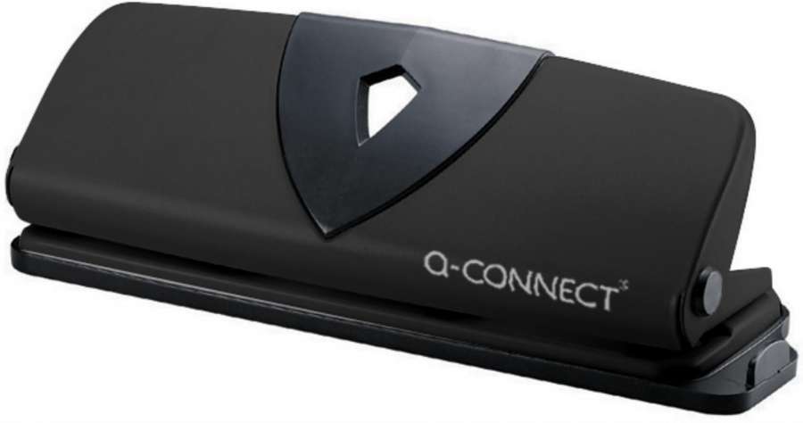 Dvojděrovačka Q-Connect - 25 listů, černá