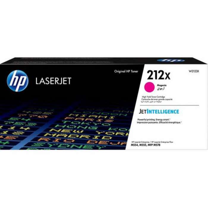 Toner HP č.212X - W2123X purpurový