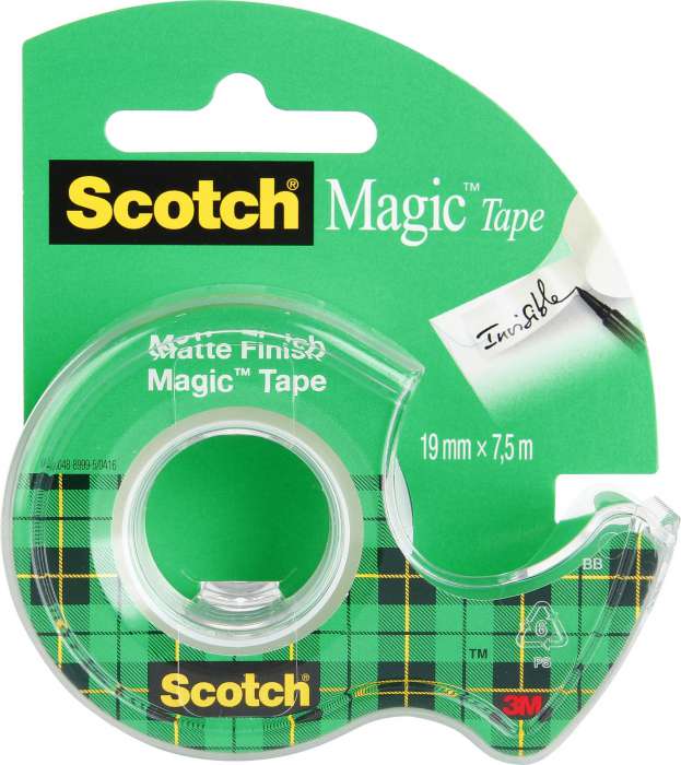 Lepicí páska Scotch Magic se zásobníkem, 19 mm x 7,5 m