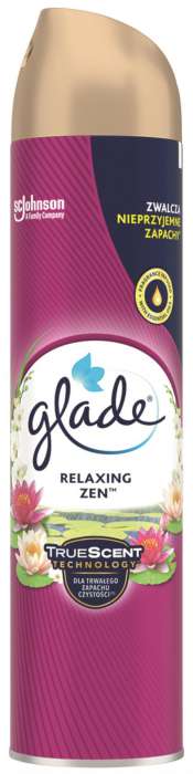 Osvěžovač vzduchu Glade - Relaxing zen, sprej, 300 ml