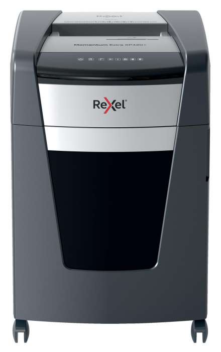 Skartovačka Rexel Momentum Extra XP420+ - P4, řez na částice 4 x 35 mm