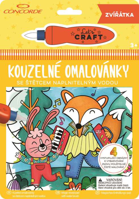 Kouzelné omalovánky Concorde - Zvířátka