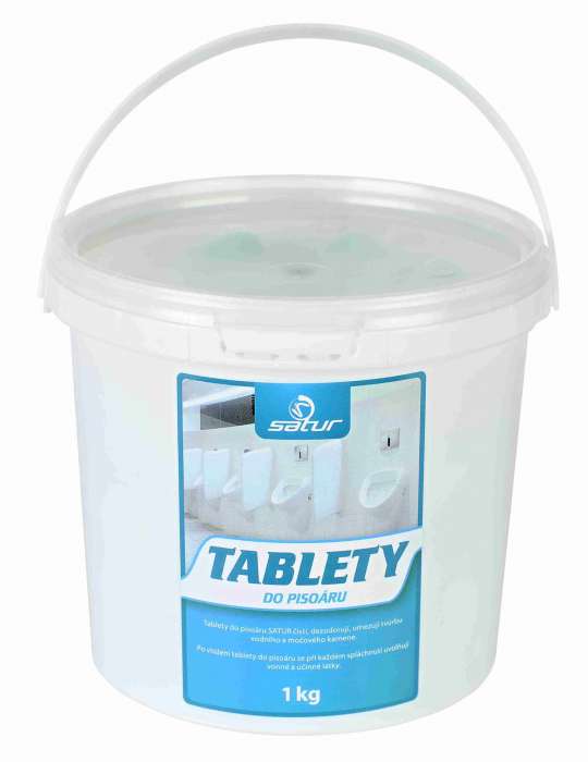 Tablety do pisoáru Satur - 1 kg, 40 ks