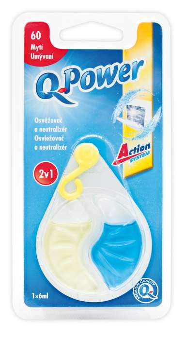 Osvěžovač do myčky Q Power - 2v1