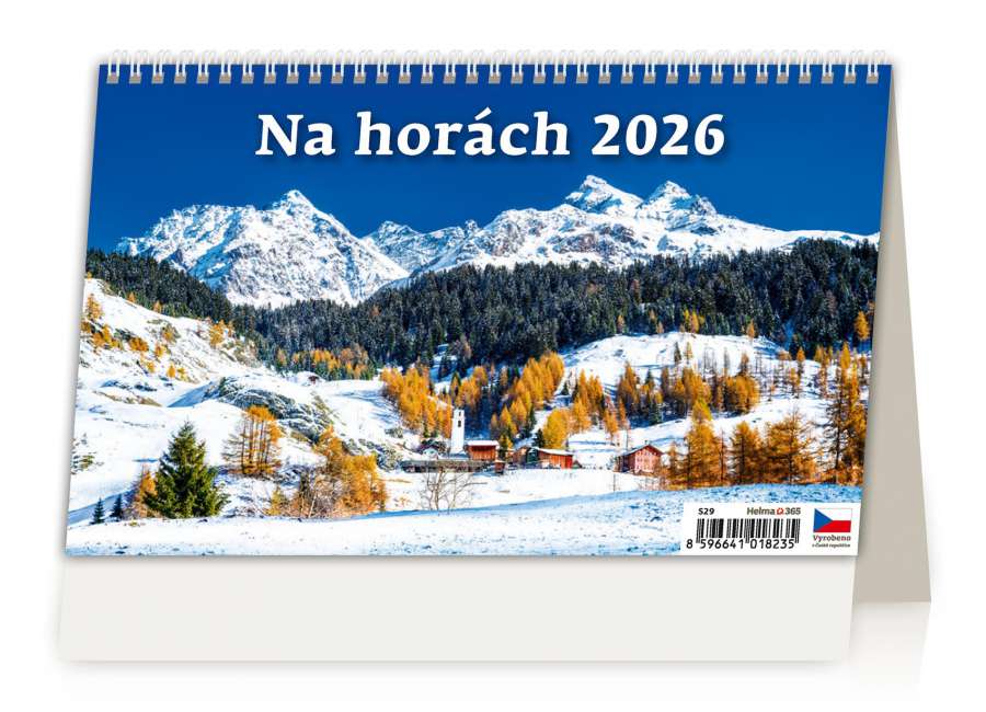 Stolní kalendář 2026 Na horách