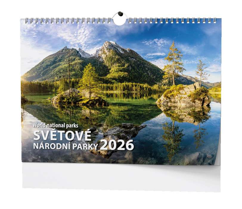 Nástěnný kalendář 2026 Světové národní parky