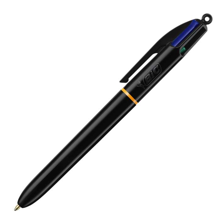Kuličkové pero Bic PRO - čtyřbarevné, černé